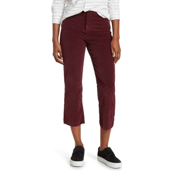 NEW Frank & Eileen Kinsale Performance Straight Leg Pants Micro Corduroy Size 0 - Picture 1 of 5